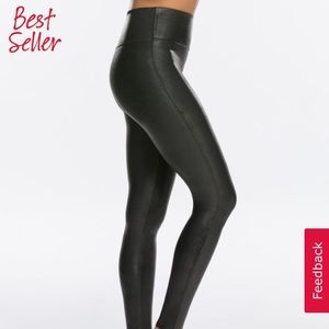 Spanx Faux Leather Leggings